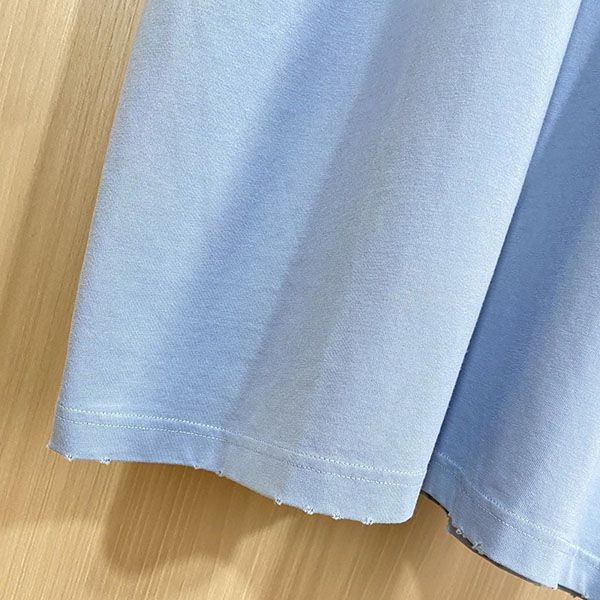 追跡付 バレンシアガ テープタイプコットンジャージーTシャツ baw85181